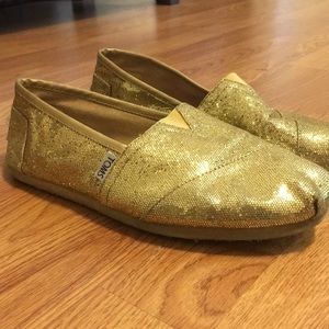 Glitter Gold Toms